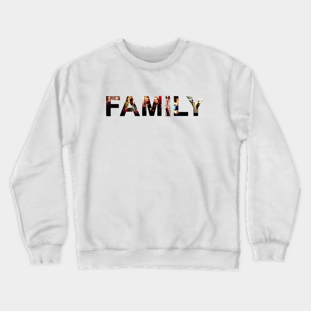 FAMILY = The Winchesters Crewneck Sweatshirt by Luvchildofelvis